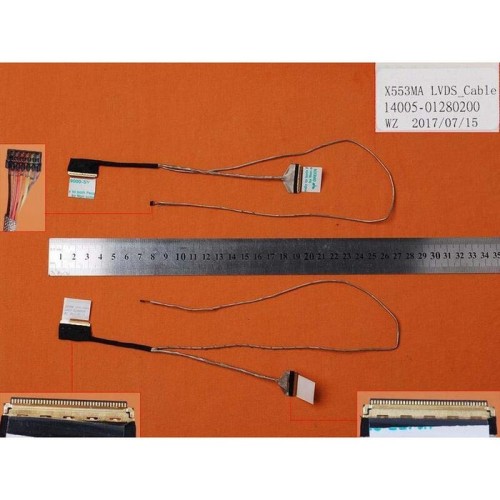 Cable flex para portátil asus x553ma x553m x553 d553ma x503m x503ma r515ma 40pin sin micro version 2 14005-01280200 1422-01ux0as