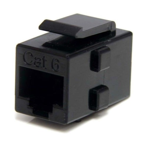Acoplador keystone rj45 negro  cabl para red