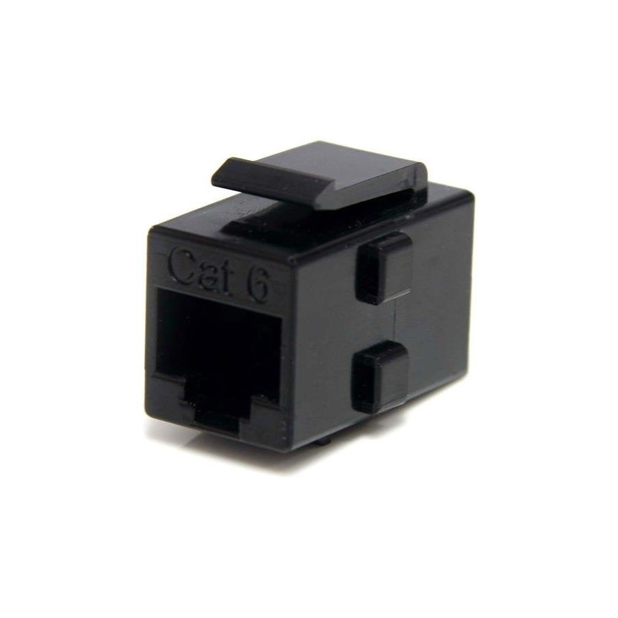 Acoplador keystone rj45 negro  cabl para red