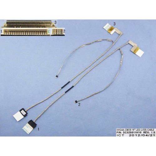 Cable flex para portátil toshiba satellite l670 l675 dc020011h10
