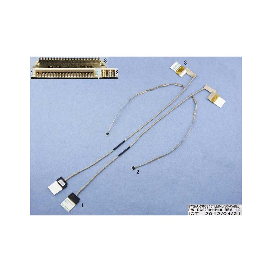 Cable flex para portátil toshiba satellite l670 l675 dc020011h10