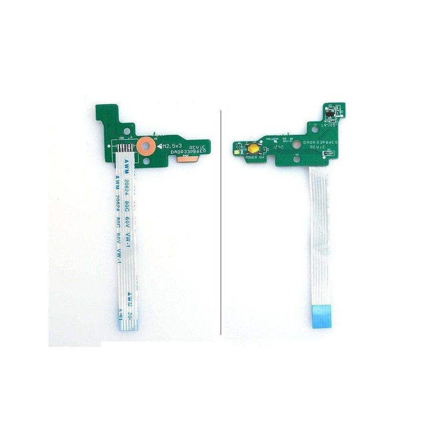 Placa del botón de encendido con cable para hp g4-2000 g6-2000 g7-2000 da0r33pb6e0