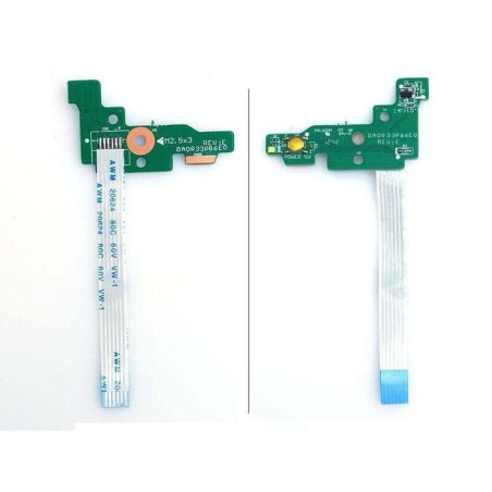 Placa del botón de encendido con cable para hp g4-2000 g6-2000 g7-2000 da0r33pb6e0