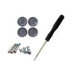 Pies de gomas para portátil apple macbook pro a1278 a1286 a1297 13" 15" 17" - 4 unidades