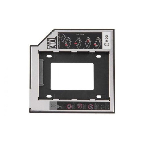 Soporte carcasa caddy cd dvd para disco duro 2.5 2nd sata 9.5mm universal
