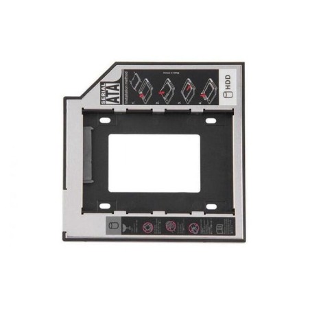 Soporte carcasa caddy cd dvd para disco duro 2.5 2nd sata 9.5mm universal