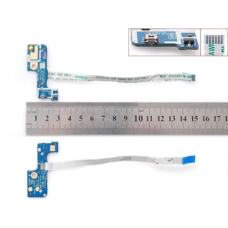 Placa del botón de encendido para portátil lenovo g70-70 g70-50 g70-80 z70-80 ns-a331