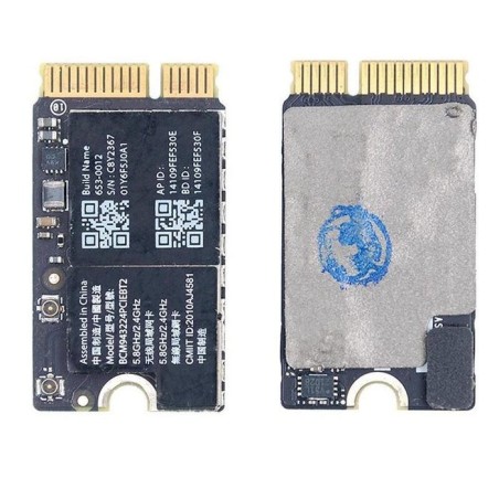 Tarjeta wireless ac wifi y bluetooth para portátil macbook air a1369 a1465 a1370 a1466 2010-2012