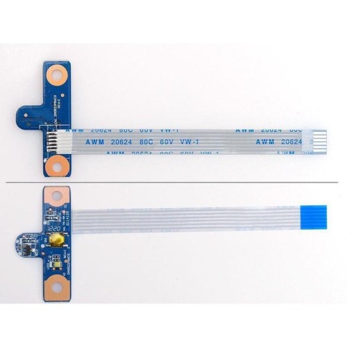 Placa del botón de encendido con cable para portátil hp g4-1000 g6-1000 g7-1000 da0r22pb86c0