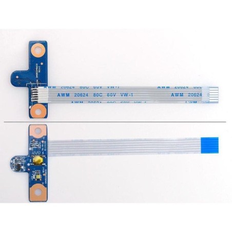 Placa del botón de encendido con cable para portátil hp g4-1000 g6-1000 g7-1000 da0r22pb86c0