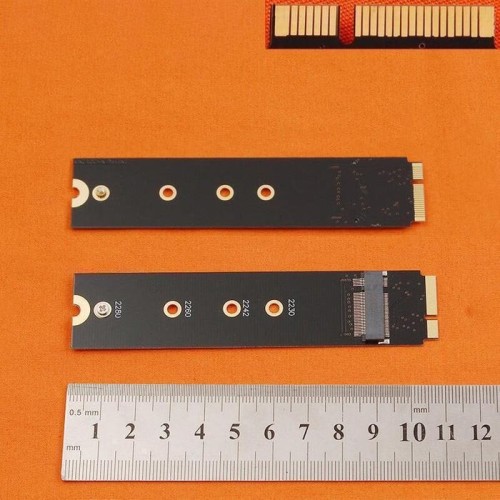 Tarjeta adaptador ssd m.2 (ngff) para portátil macbook air a1465 a1466 a1369 a1370 (2012)