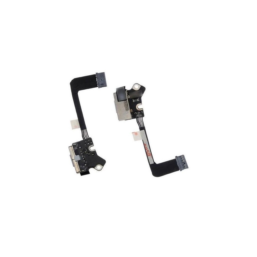 Placa de carga de corriente con conector flex para portátil apple macbook pro 13.3" retina a1502 820-3584-a