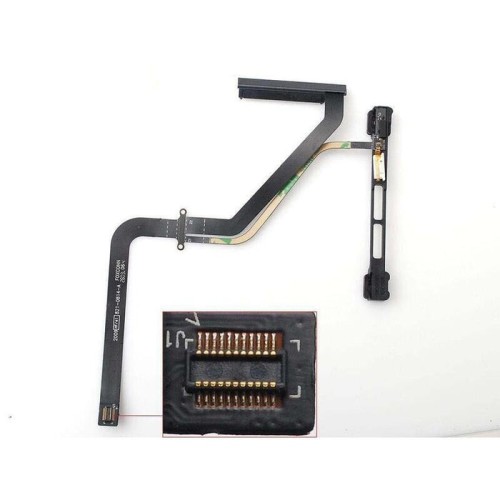 Conector hdd sata para portátil apple macbook pro 13" a1278 mb990 mb991 mc374 (2009-2010) 821-0814-a