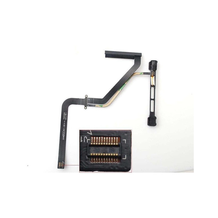 Conector hdd sata para portátil apple macbook pro 13" a1278 mb990 mb991 mc374 (2009-2010) 821-0814-a