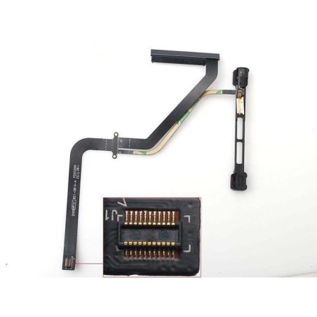Conector hdd sata para portátil apple macbook pro 13" a1278 mb990 mb991 mc374 (2009-2010) 821-0814-a