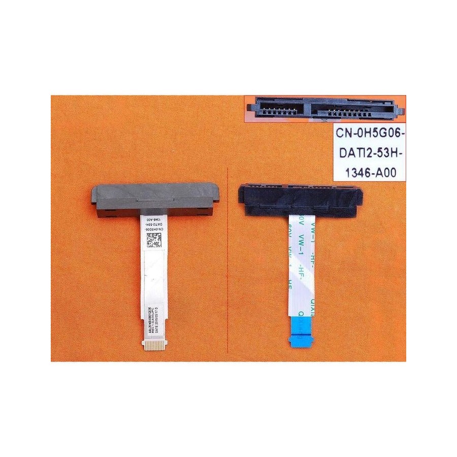 Conector hdd sata para portátil dell inspiron 15 5558 5559 5000 3459 0h5g06 dati2 53j aal20 nbx0001qe00