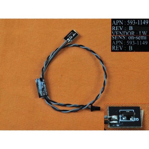 Cable sensor de temperatura dvd para apple imac 27" a1312 (2009-2010) 922-9873 593-1149-a