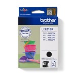 Brother tinta original lc221 black para brother mfcj4420dw/mfcj4620dw