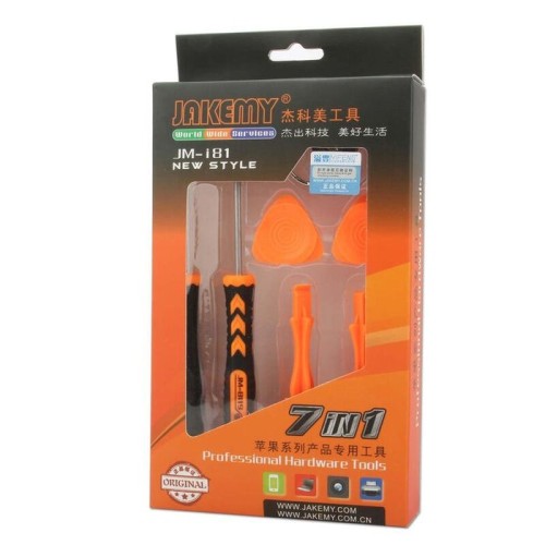 Kit de herramientas de profesionales para iphone 7 en 1 jakemy jm-i81