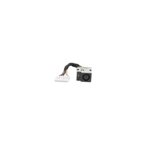 Conector dc jack con cable para portátil hp probook 4430 4330