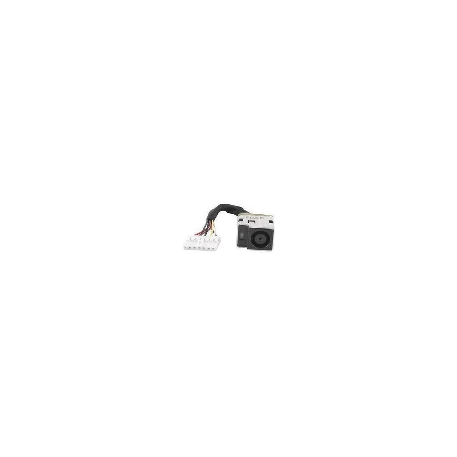 Conector dc jack con cable para portátil hp probook 4430 4330