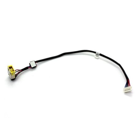 Conector dc jack con cable para portatil lenovo ideapad g400 g400s g490 g490s g500