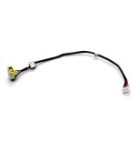 Conector dc jack con cable para portatil lenovo ideapad g400 g400s g490 g490s g500