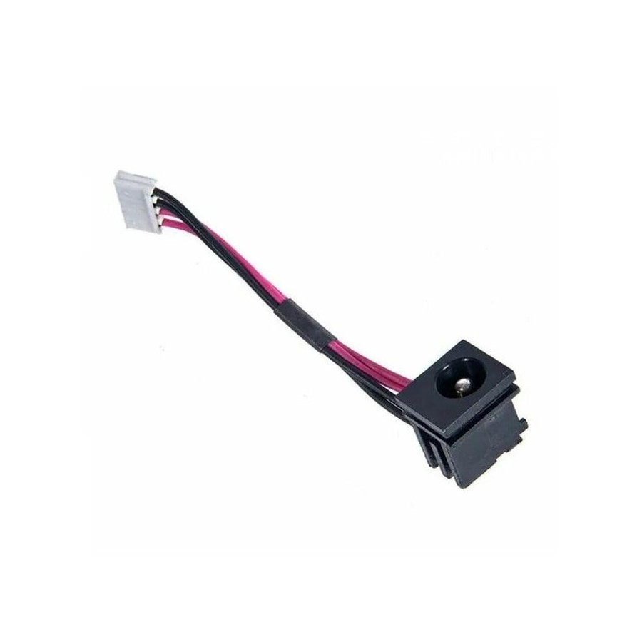 Conector dc jack con cable para toshiba tecra a10