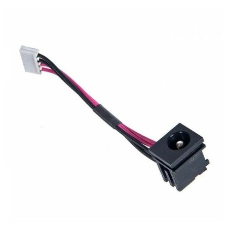 Conector dc jack con cable para toshiba tecra a10