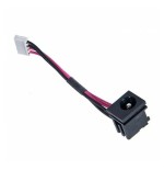 Conector dc jack con cable para toshiba tecra a10