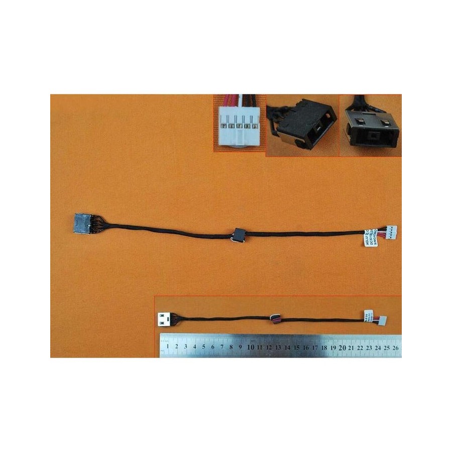 Cable jack para portátil lenovo g50-80 g50-85 g50-70 pj754