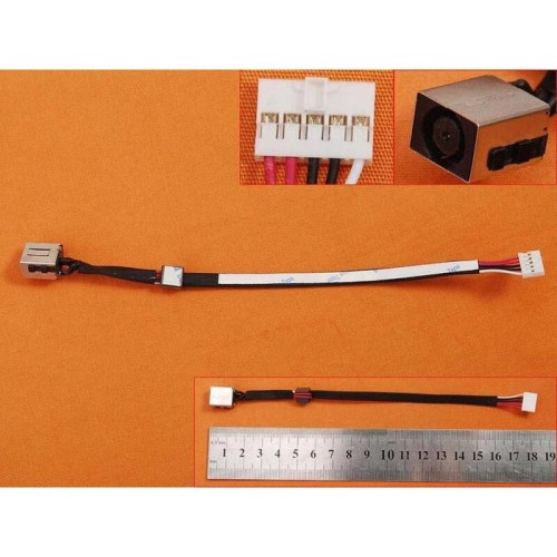 Conector dc jack para portátil dell latitude 3550 0j4gmj j4gmj pj829