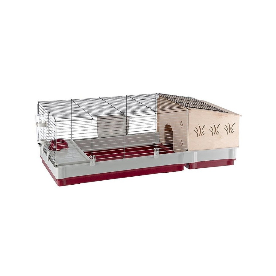 Krolik 140 plus - jaula para conejos plegable