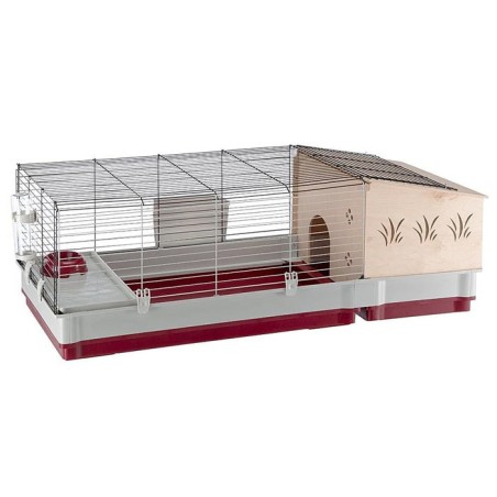 Krolik 140 plus - jaula para conejos plegable