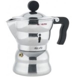 Cafetera  alessi moka  italiana aluminio
