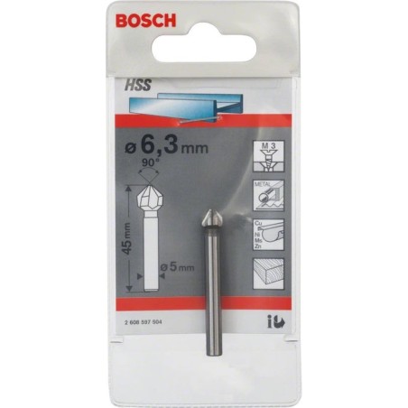 Bosch 2 608 597 504 broca avellanadora 1 pieza(s)