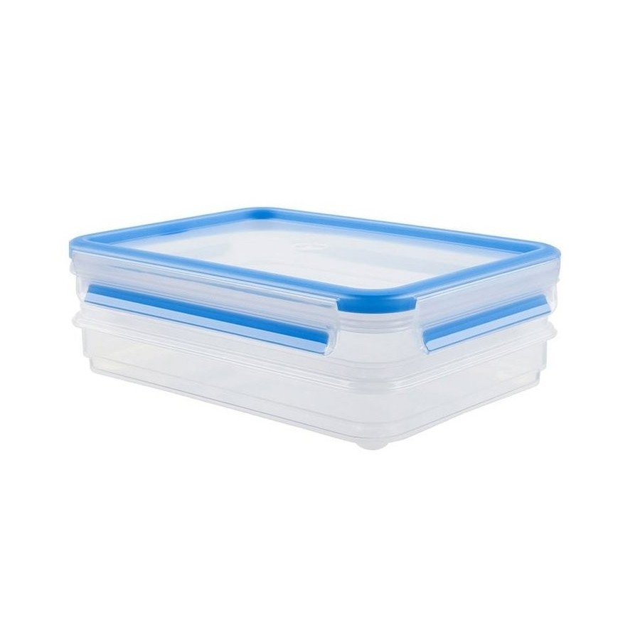 Emsa 508556 recipiente de almacenar comida plaza contenedor 1 l azul, transparente 3 pieza(s)
