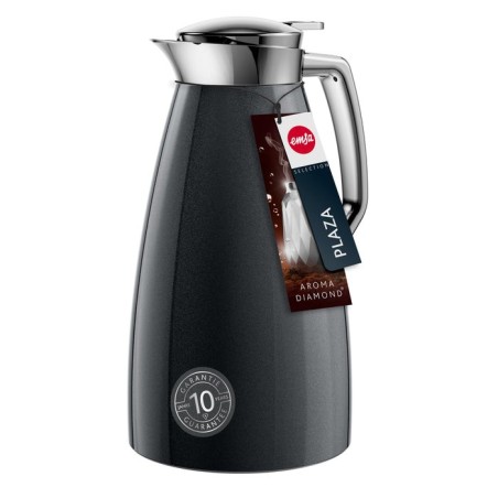Emsa 514188 isolierkanne, 1 liter, aroma diamond, quick tip verschluss,