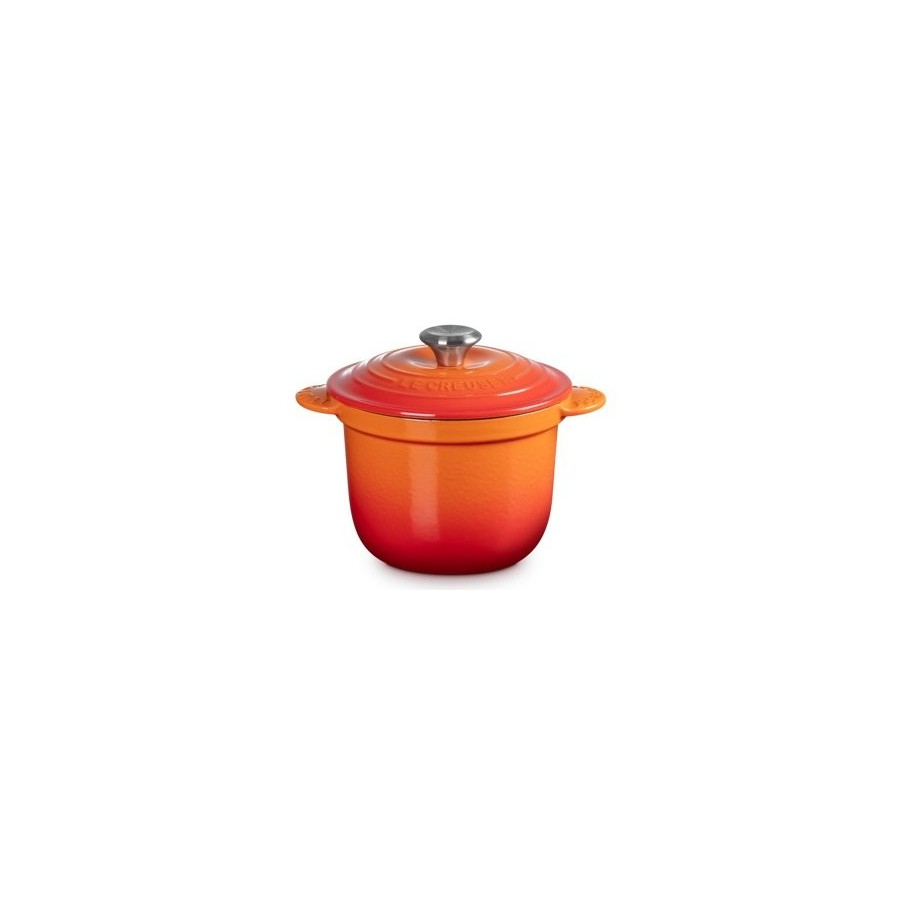 Le creuset 41110180900460 cocotte every gusseisen 18 cm ofenrot