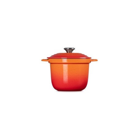 Le creuset 41110180900460 cocotte every gusseisen 18 cm ofenrot