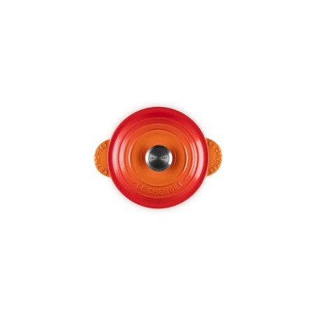 Le creuset 41110180900460 cocotte every gusseisen 18 cm ofenrot