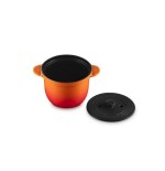 Le creuset 41110180900460 cocotte every gusseisen 18 cm ofenrot