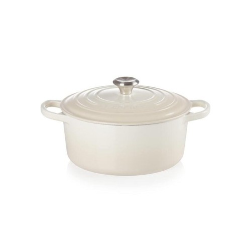 Le creuset 21177227164430 gusseisen bräter, 22cm, meringue