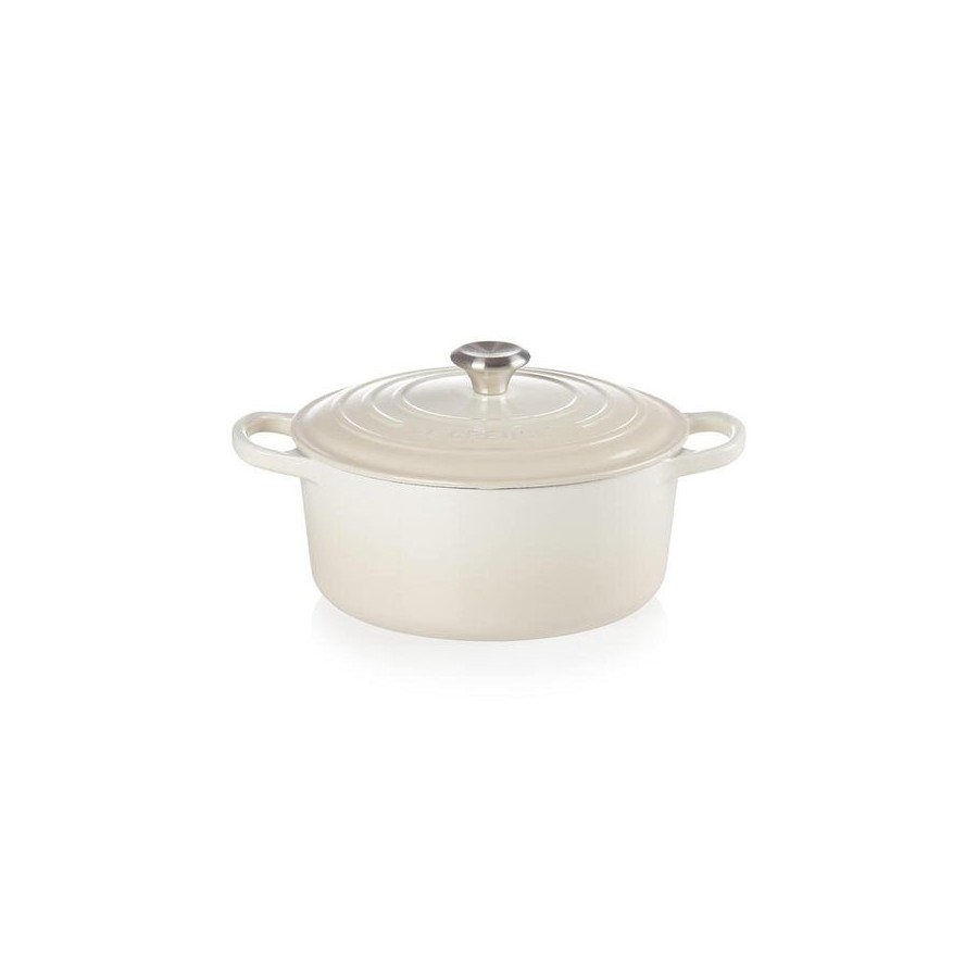 Le creuset 21177227164430 gusseisen bräter, 22cm, meringue