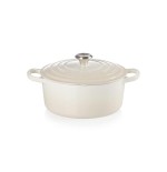 Le creuset 21177227164430 gusseisen bräter, 22cm, meringue
