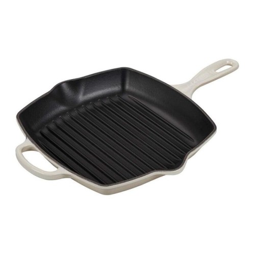 Le creuset 20183267160422 grillpfanne, 26x26cm, meringue