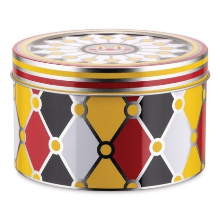 Alessi mw31s3 stapelbare aufbewahrungsbox aus blancoblech con dekor, 3 tlg