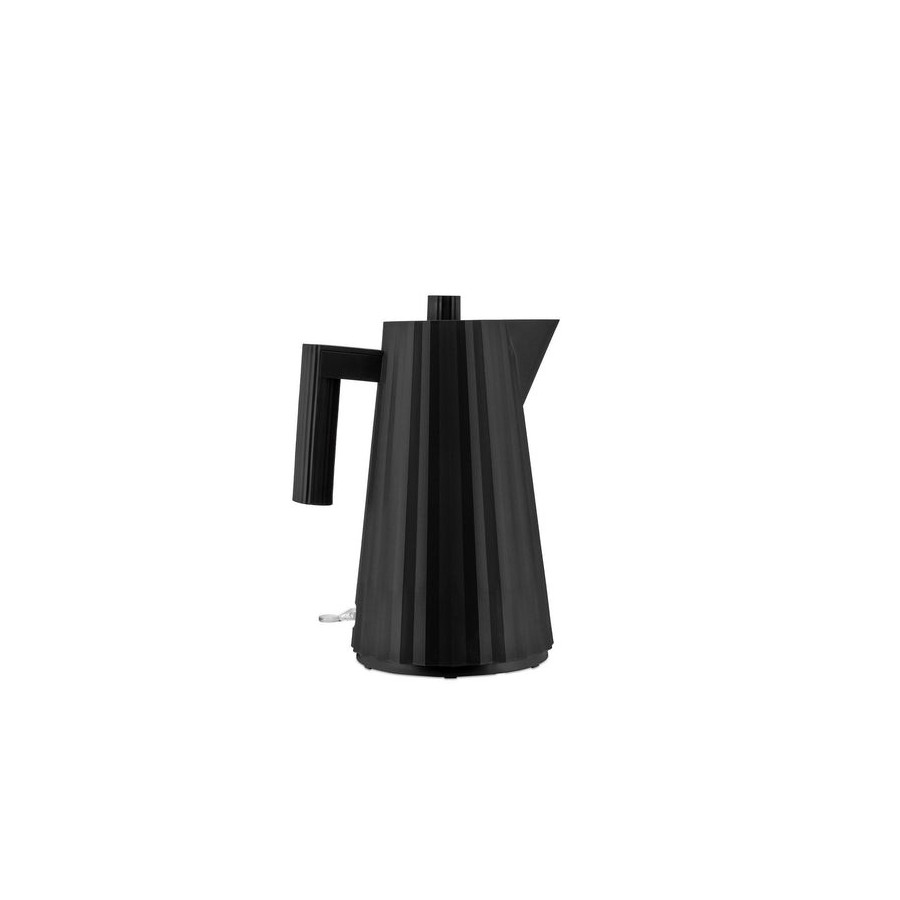 Alessi mdl06/1 b plissè hervidor eléctrico 100 cl, negro