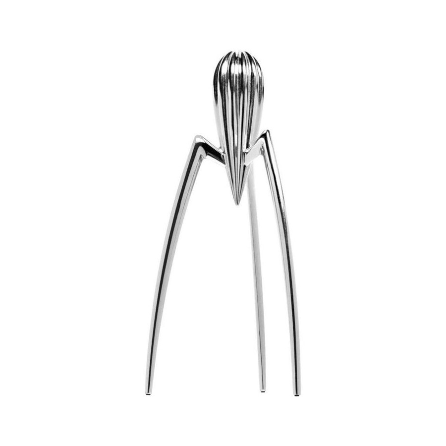 Alessi psjs juicy salif zitronenpresse aus gussaluminium, glänzend, plata
