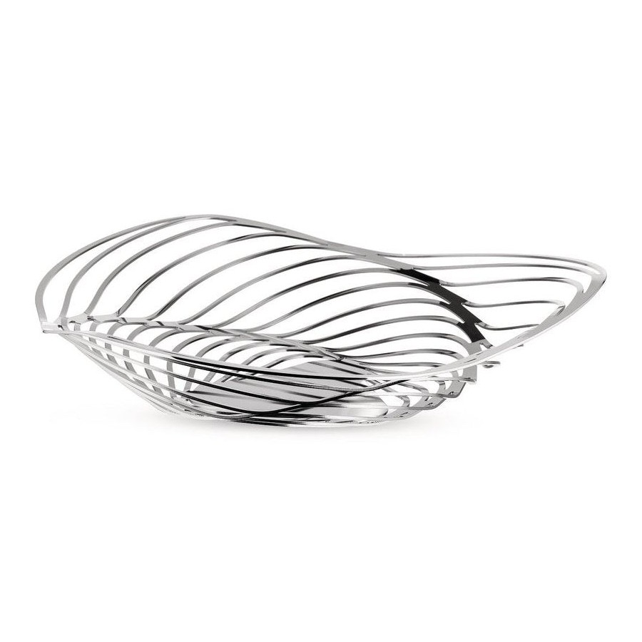 Alessi aco01 "trinity" tafelaufsatz aus edelstahl 18/10 glänzend poliert